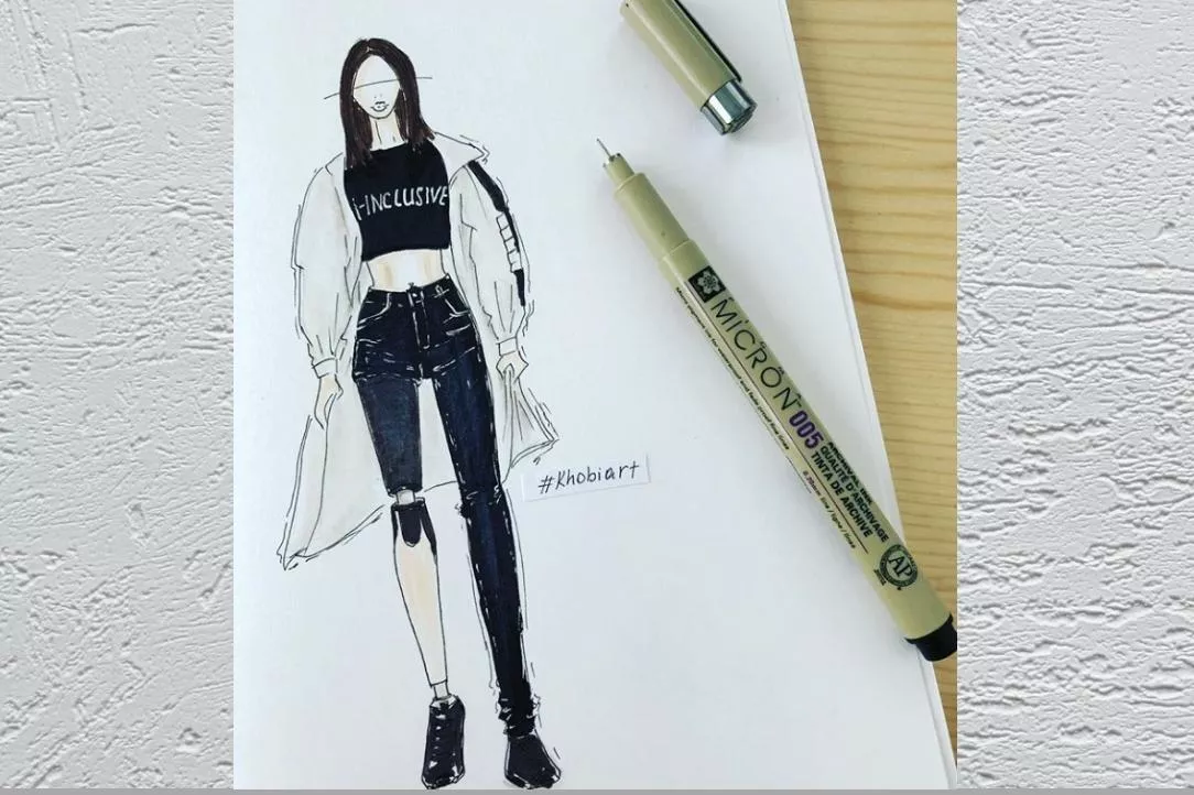 Эскизы моделей одежды Марии Киреевой