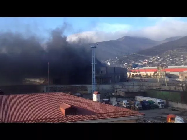 Сера горела в Новороссийске, 12 марта