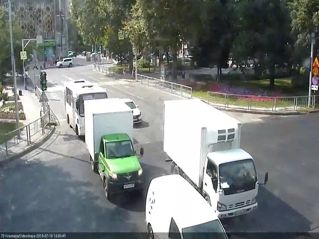 ДТП на Одесской и Красной, 16 июля