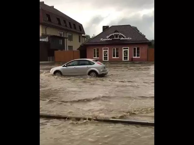 Непогода в Горячем Ключе 7 июня