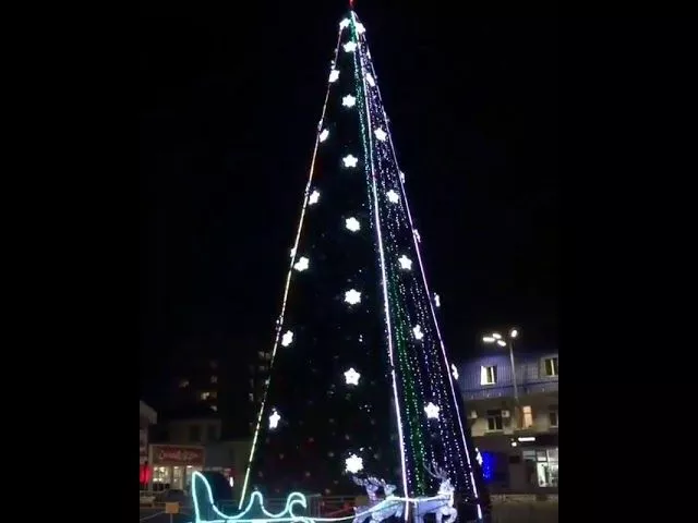 Ёлка в белореченске