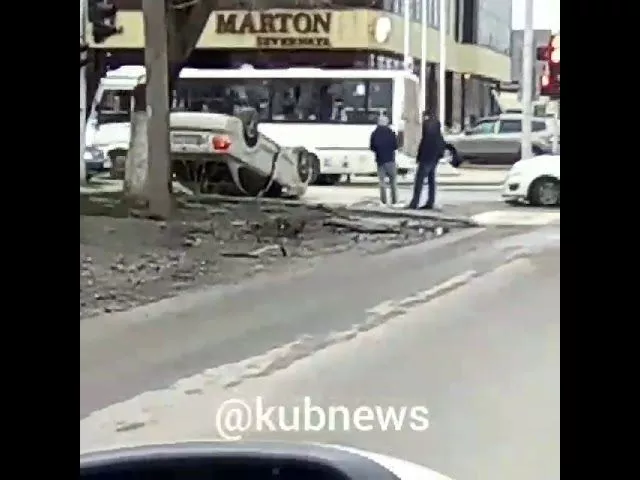 ДТП на Герцена и Северной, 30 марта