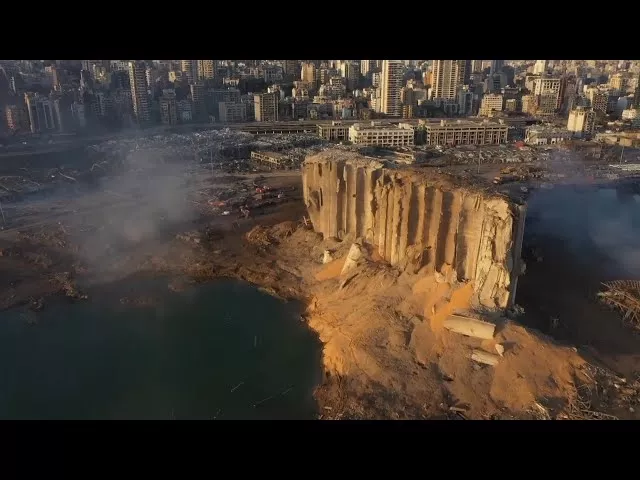 Последствия взрыва в Бейруте