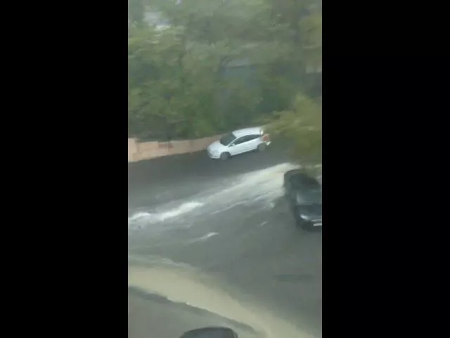 Туапсе. Последствия дождя 24 октября 2018 г