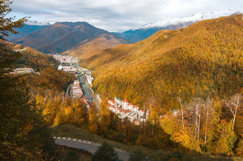 Красная Поляна, смотровая площадка Коготь