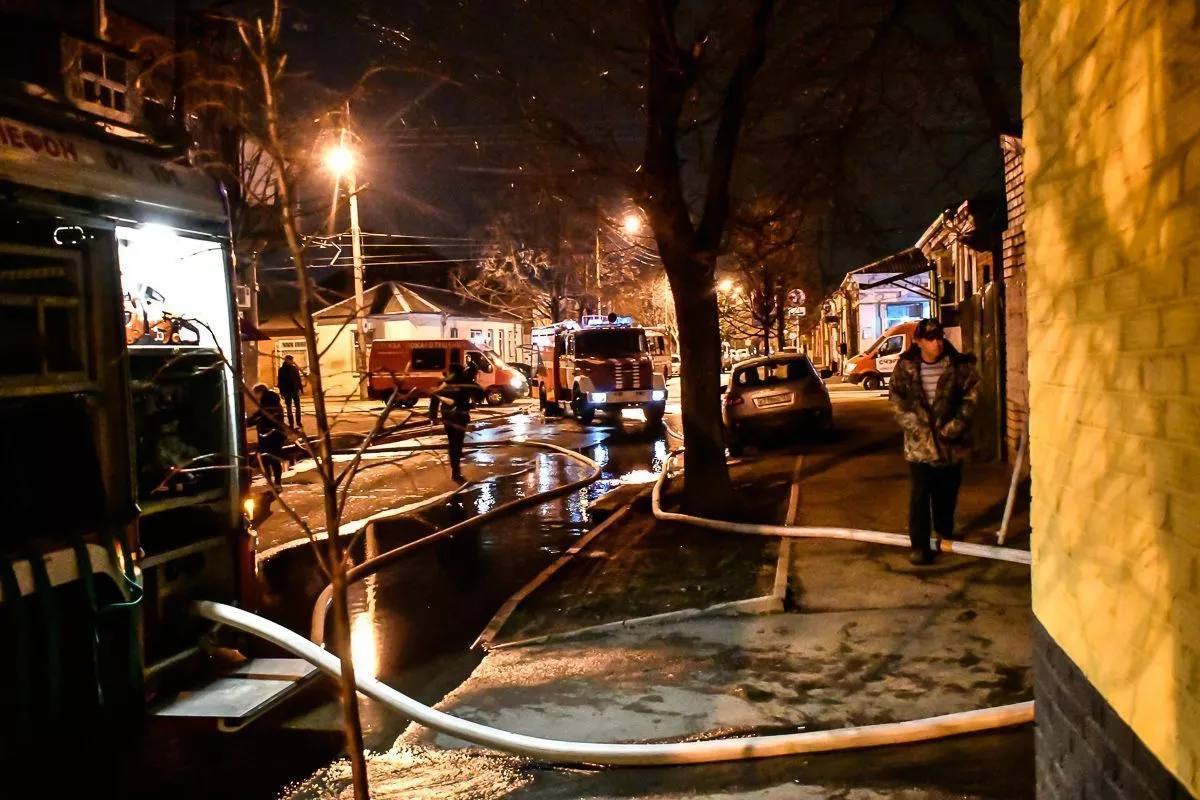 Пожар произошел в ночь на 27 января в многоквартирном доме на ул. Янковского