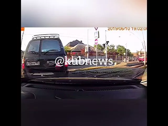 ДТП в Краснодаре с участием трамвая