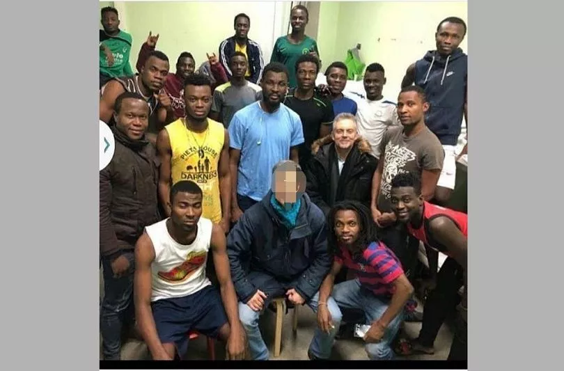 Вадим Б. и его новые подопечные.