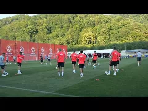 Тренировка сборной Польши в Сочи