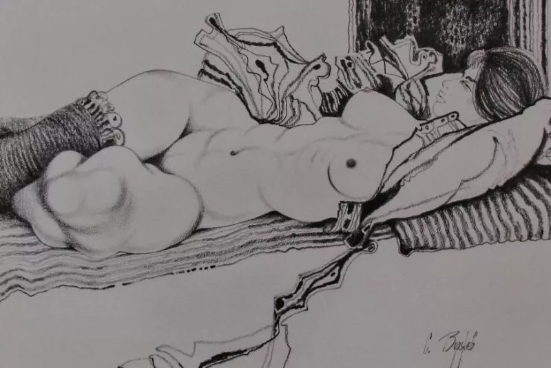 Работа с выставки «Амазонки» 