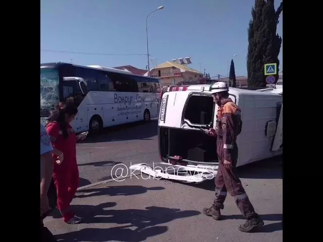 ДТП в Сочи с участием автобусов с туристами, 9 июня 2019