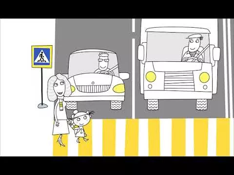 Будь внимательным на пешеходных переходах