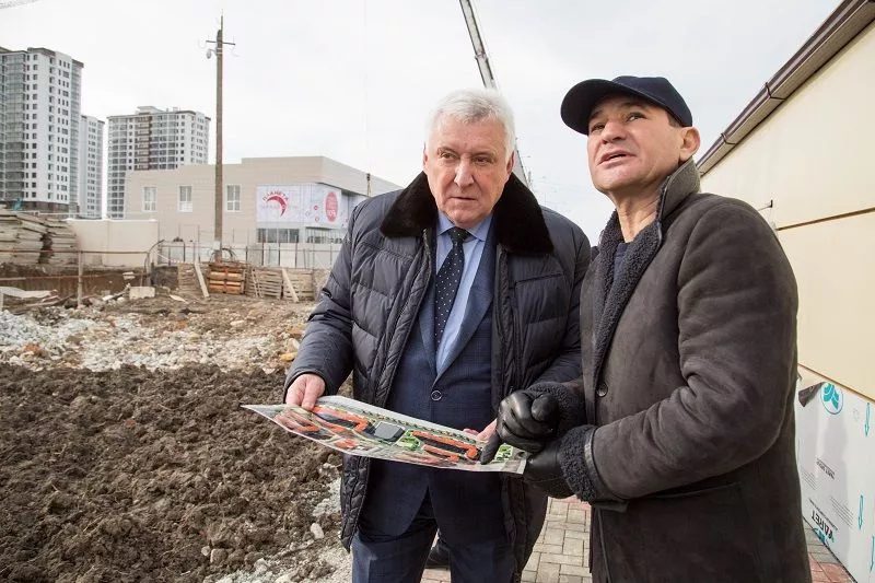 Строительство детского садика на Анапском шоссе на 200 мест.