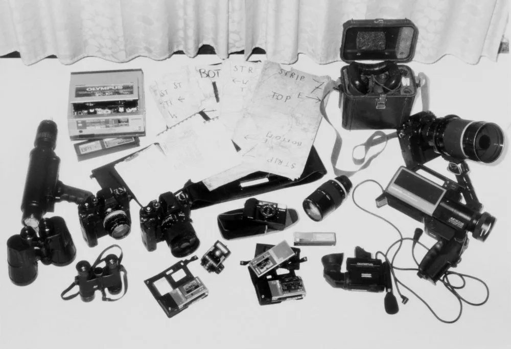 Снаряжение французской военной миссии, изъятое военными контрразведичками