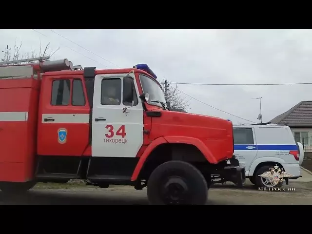 Ирина Волк: В Краснодарском крае полицейские помогли женщине выбраться из горящего дома