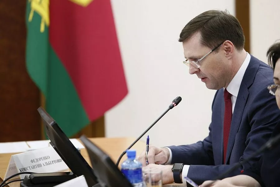 И. о. министра образования, науки и молодежной политики края Константин Федоренко.