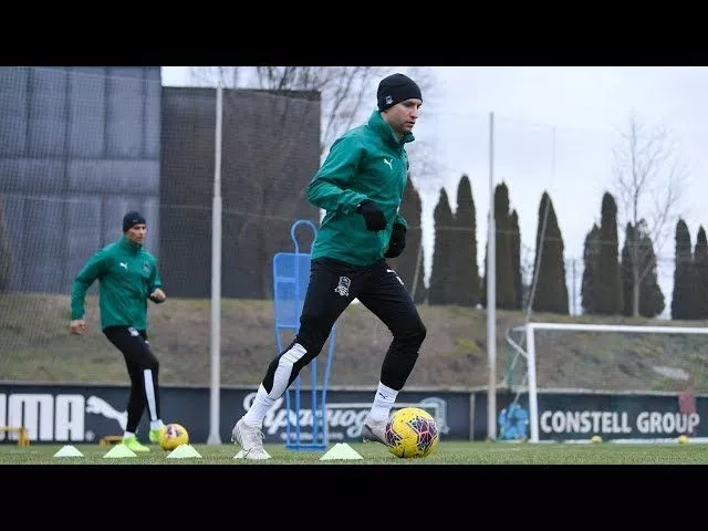 Тренировка «быков» перед вылетом в Испанию