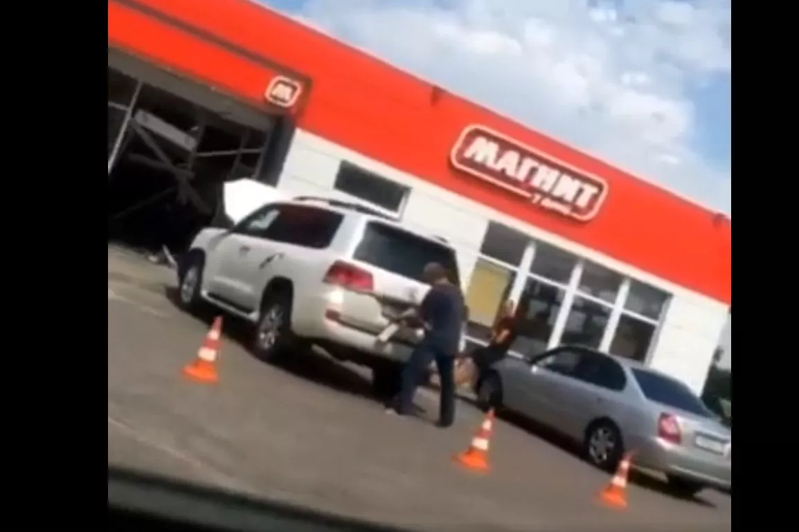 Съемка очевидцев ДТП