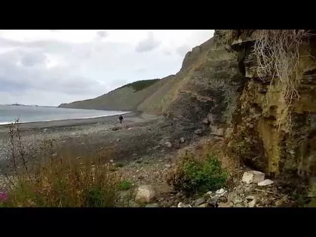 Утриш. Водопад на берегу Чёрного моря.