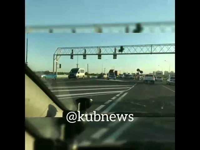 ДТП на Восточном обходе Краснодара. 20 июня 2018