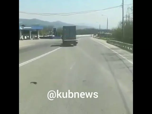 ДТП на заправке в Новороссийске