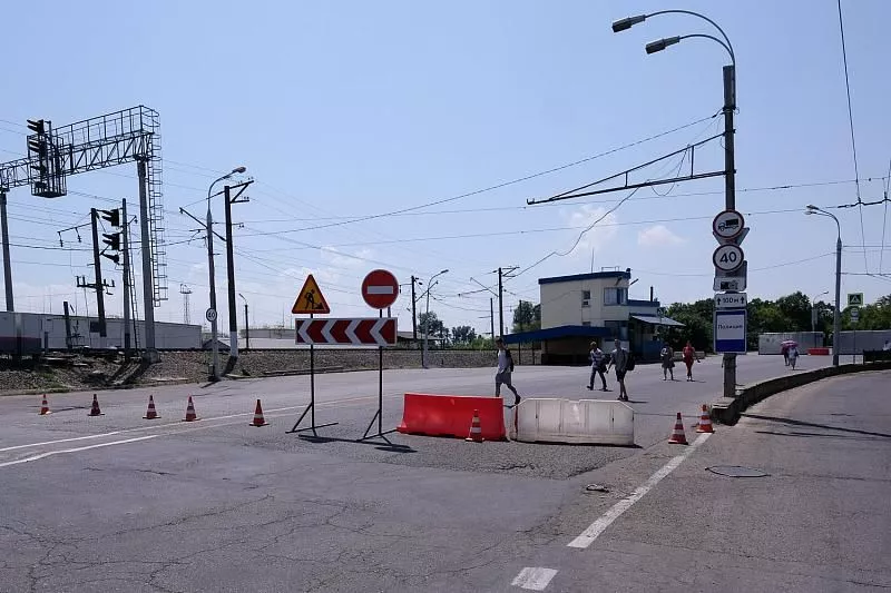 Ремонт Яблоновского моста в Краснодаре продолжался 7 суток.