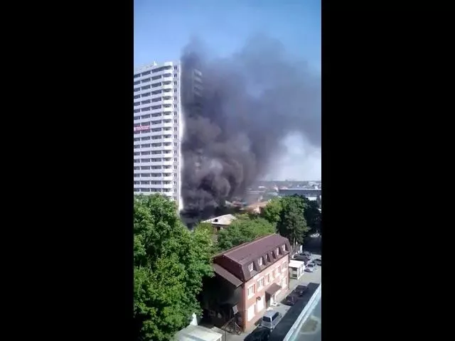 Пожар в ЖК Карандаши