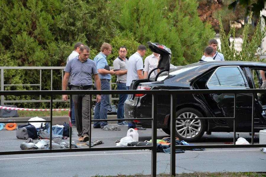 На месте происшествия - улица Тургенева.