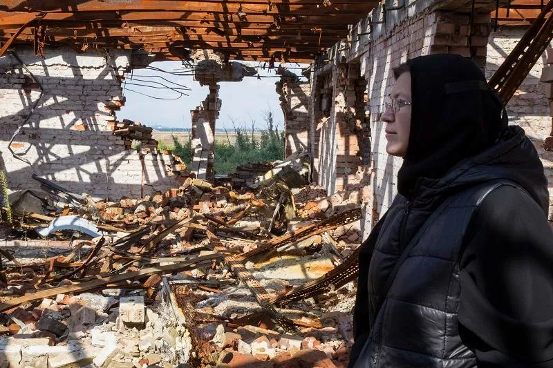 Игуменья Михаила (Шевченко), одна из героинь фильма.