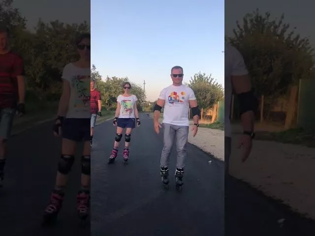 Мэр Тимашевска на роликах