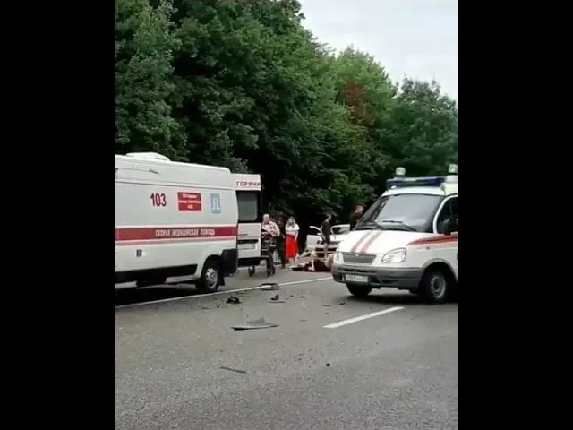 Массовое ДТП в Горячем Ключе по дороге к морю