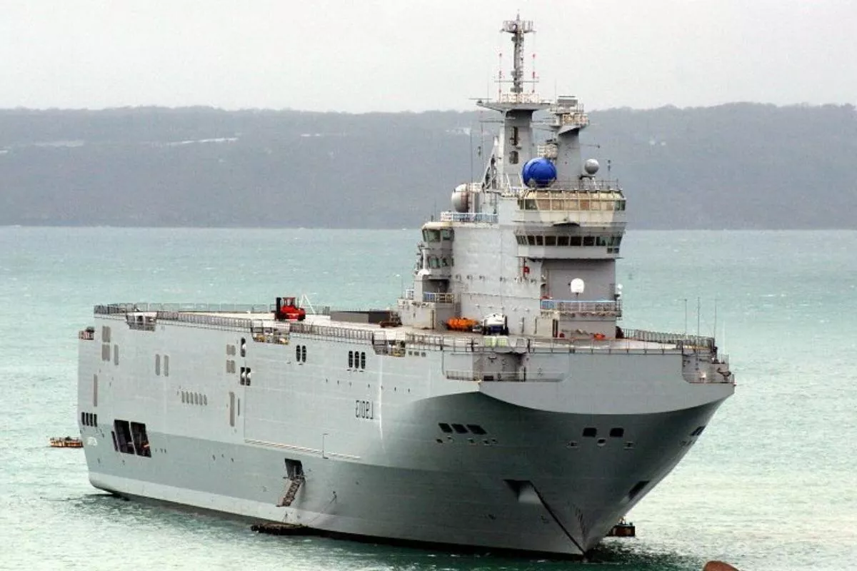 Вертолётоносец «Мистраль» Вертолётоносец «Мистраль»