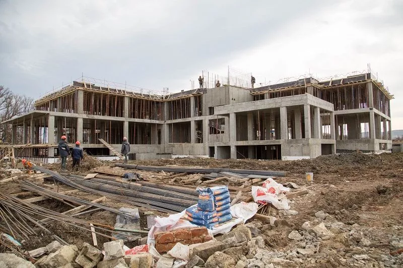 Строительство детского садика на Анапском шоссе на 200 мест.