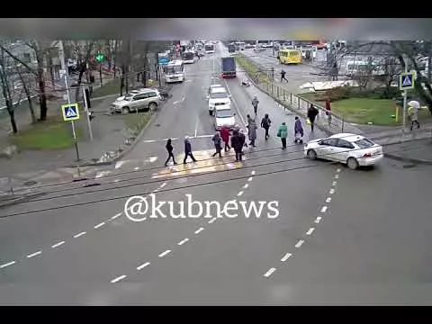 ДТП Краснодар. Герцена и Атарбекова.