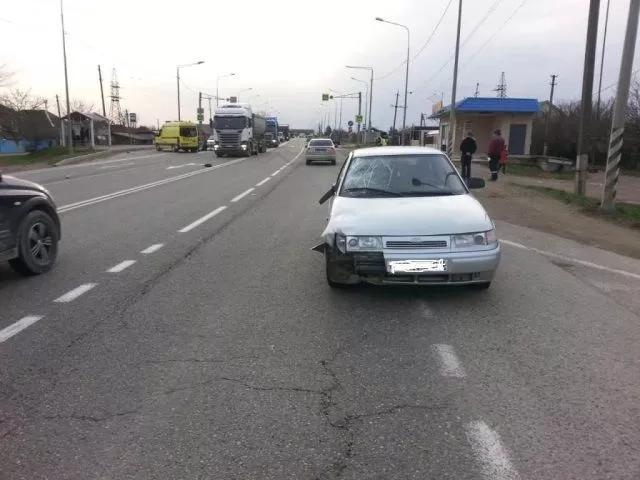 Место аварии