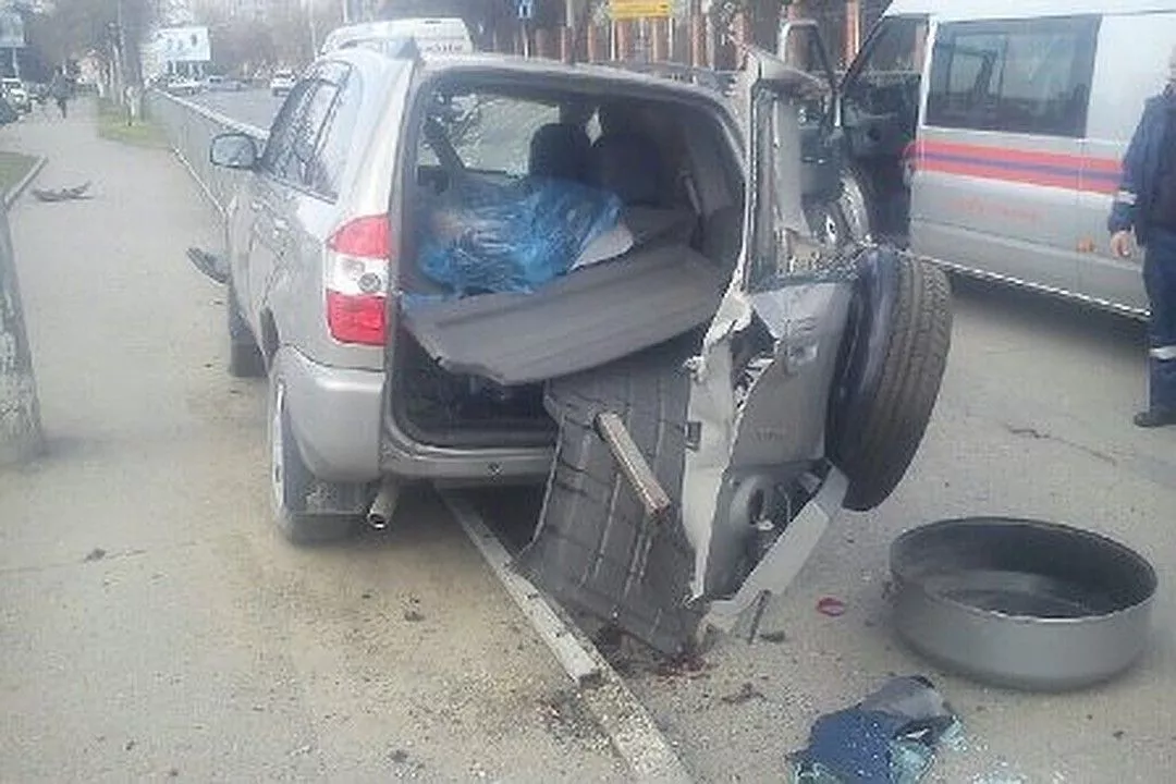 Место аварии