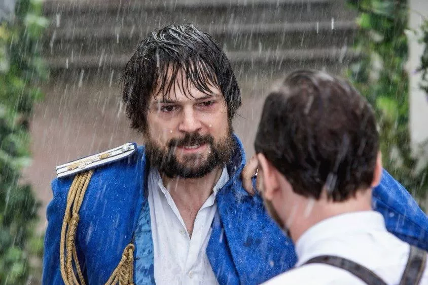 В роли офицера императорский армии Воронцова в фильме "Матильда"