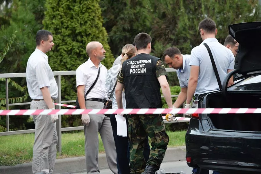 На месте происшествия - улица Тургенева.