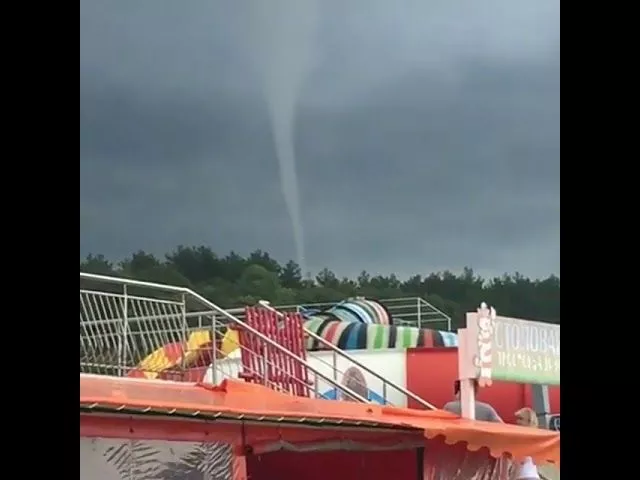 Смерч в Ольгинке 16.09.2018