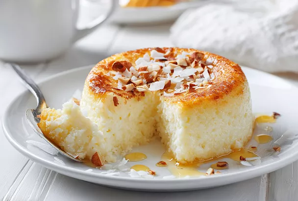 Кокосовое суфле без муки и сахара: 3 ингредиента, 35 минут в духовке – сочное, как «Рафаэлло»