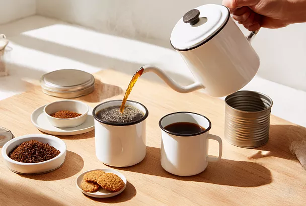 Засыпаю кофе в кипяток и варю по-ковбойски — получается самый гладкий и вкусный кофе без горечи!