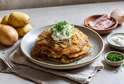 Мясные драники: картофель и свинина в одном сытном блюде