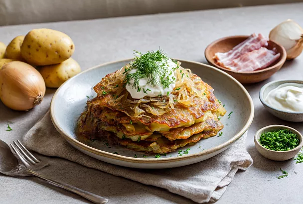 Мясные драники: картофель и свинина в одном сытном блюде