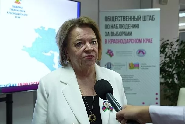 Любовь Попова рассказала о работе наблюдателей на выборах в Краснодарском крае