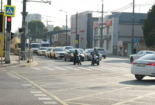 В центре Краснодаре с 21 ноября вводится запрет на движение мотоциклов ночью
