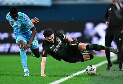 Стало известно о состоянии полузащитника «Краснодара» Сперцяна после жесткого стыка в матче с «Зенитом»