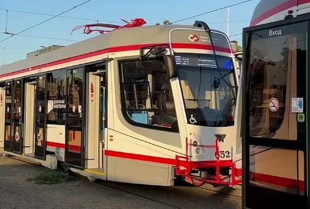 10 новых трамваев вышли на линию в Краснодаре