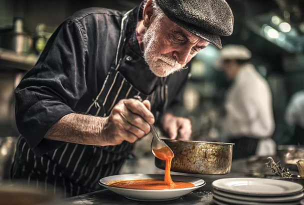 Два гаспачо от Ильи Лазерсона: классика и клубничный эксперимент