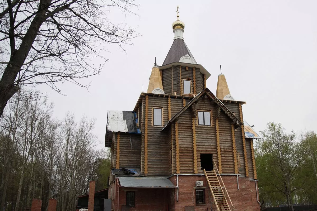 Храм праведного Иоанна Русского. Храм праведного Иоанна Русского.