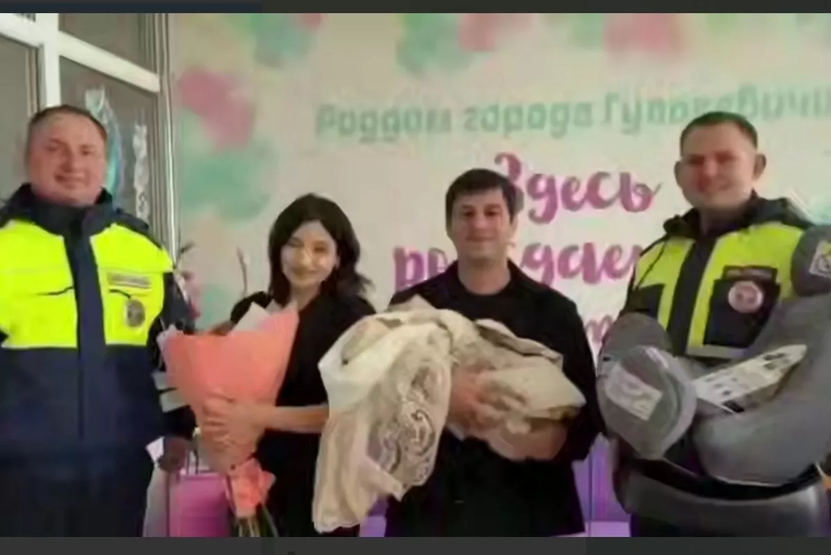 В Гулькевичском районе автоинспекторы экстренно доставили роженицу в роддом